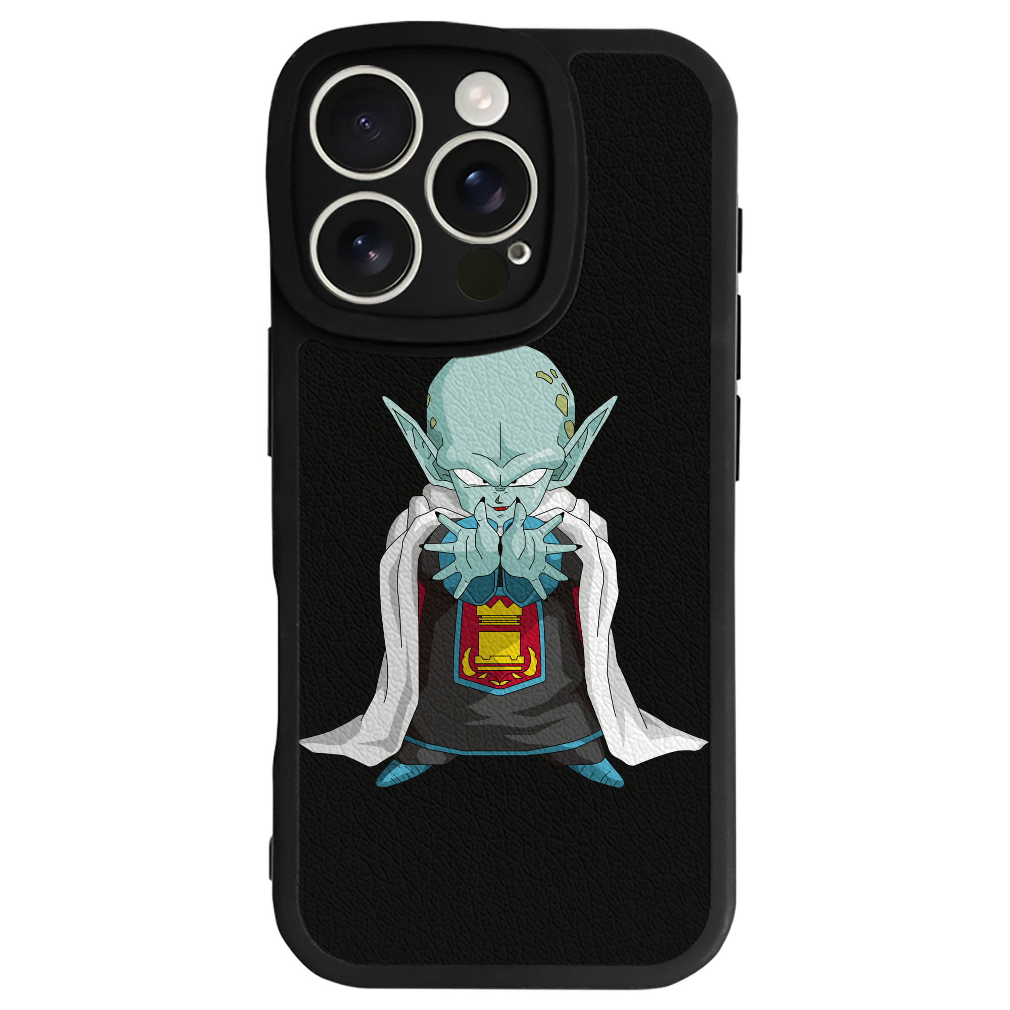 （画像用） ドラゴンボール DRAGON BALL 【iPhone 16シリーズ対応】シリコンスマホケース（レザー調） 材質：シリコン
